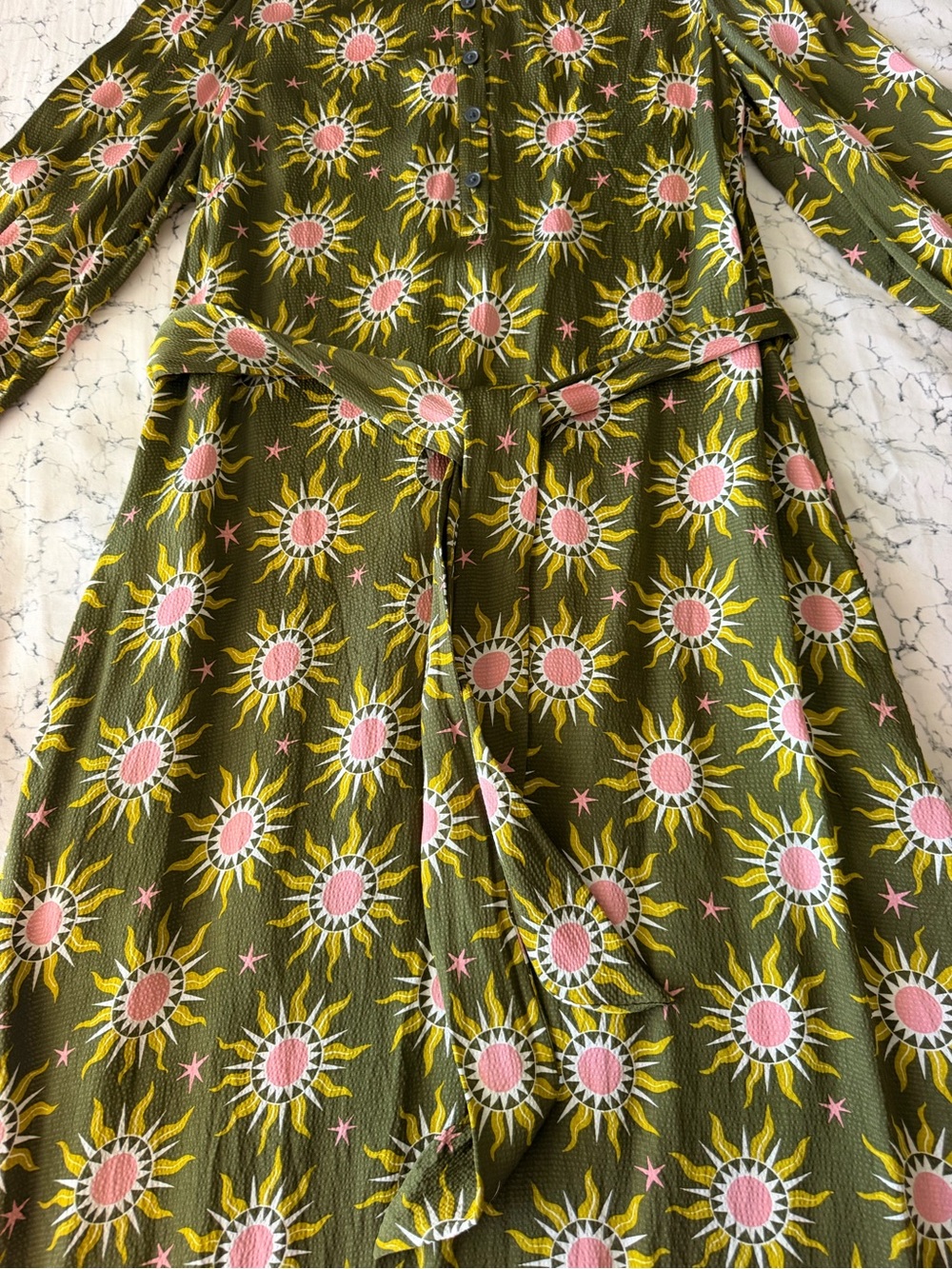 Boden Jasmine Satin Midi Dress - Picture 8 of 16